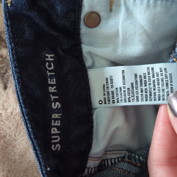 American Eagle super stretch shorts size 0 waist 12" - Picture 5 of 7